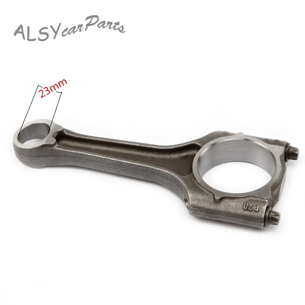 Шатун двигателя YIMIAOMO OEM 06H 198 401 A EA888 шатун для VW Sharan Tiguan Scirocco Audi A4 A6 2 0 TFSI поршневой