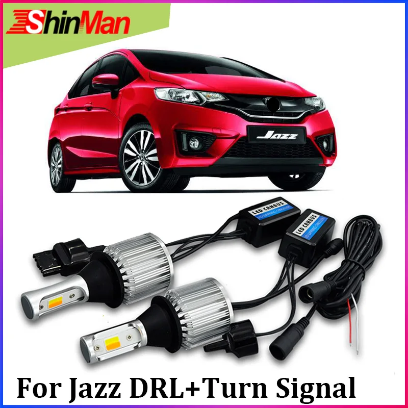 ShinMan T20 WY21W 7440 поворотные Светодиодные Автомобильные поворотники drl светодиодные