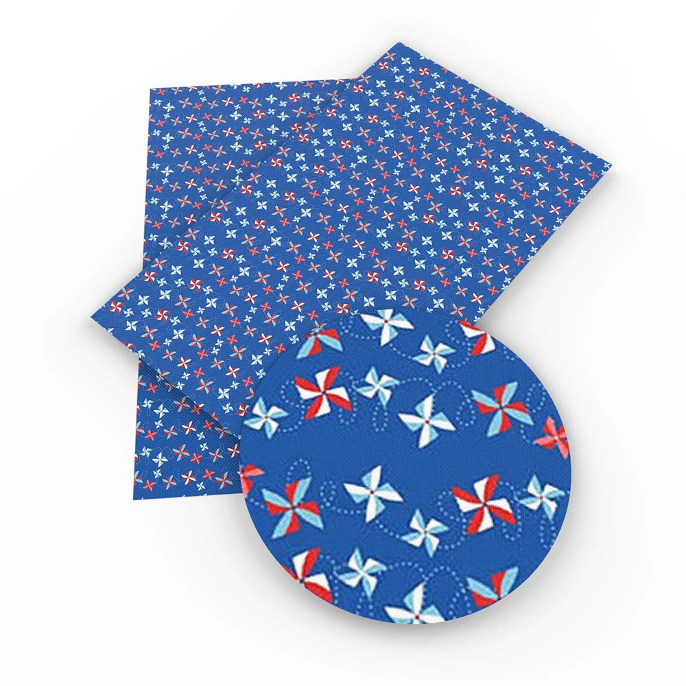 David accessories star starfish holiday National Day Faux Synthetic Leather Fabric DIY Decorative knotbow Bags 1Yc3598 | Дом и сад