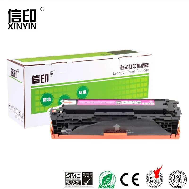 XColor CB540A CB540 CB541A CB542A CB543A 125A совместимый тонер-картридж для принтера HP LaserJet CP1215 CP1515n