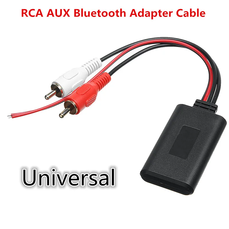 Автомобильный bluetooth беспроводное соединение адаптер для стерео с 2 RCA AUX IN Музыка Аудио Вход Беспроводной для грузовика Универсальный