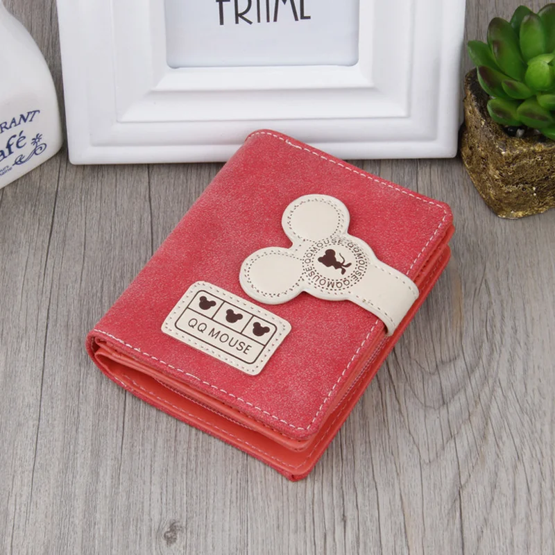 LLJUNDUI женский бумажник с изображением персонажей из мультфильма Микки