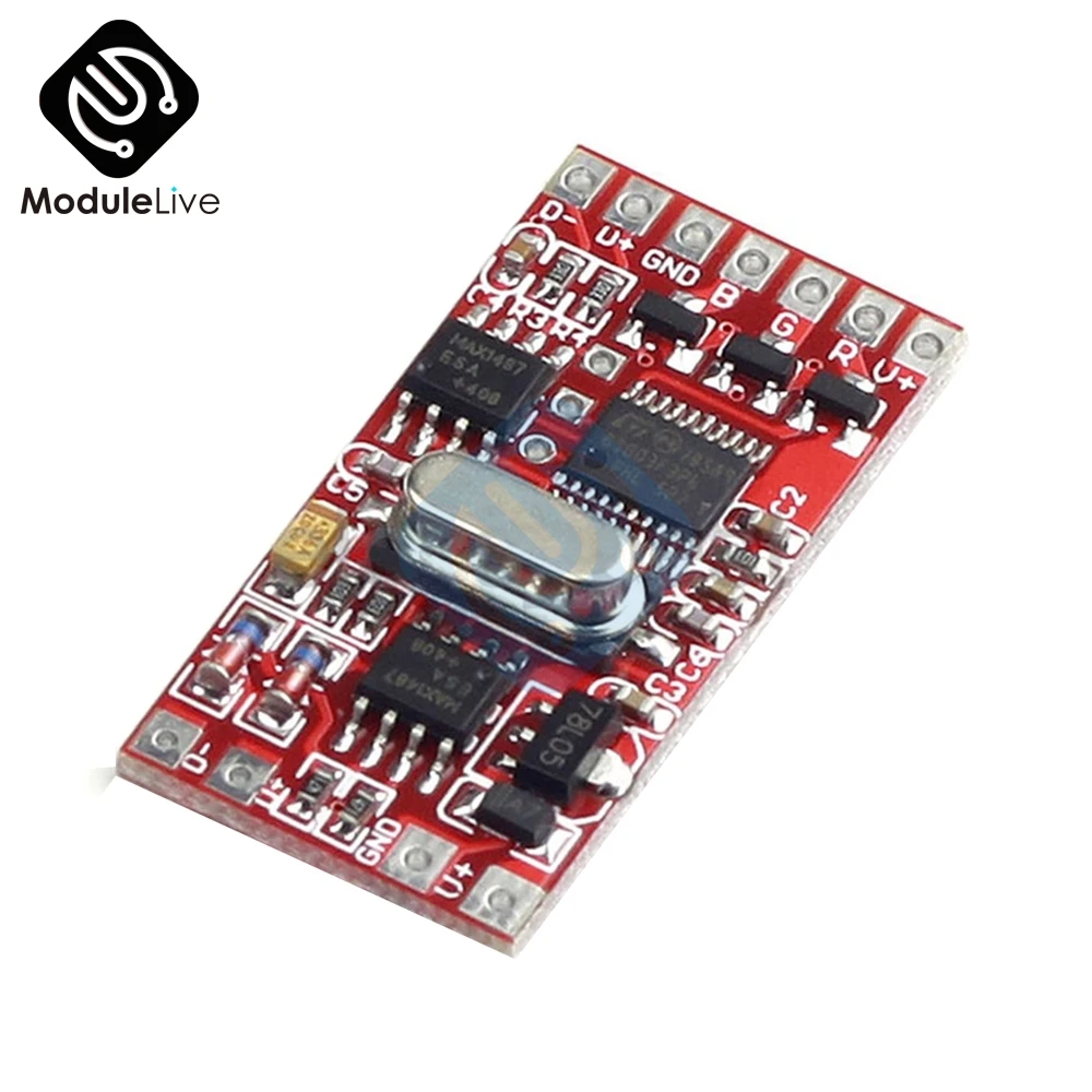 72 Вт 3dmx512 кодер декодер Модульная плата привода модуль для светодиодного RGB