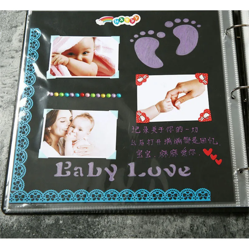 12 созвездий черный ручной работы деревянный чехол фотоальбомы запись памяти