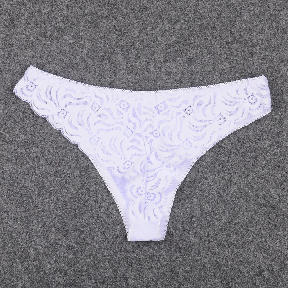 Женские трусики стринги Rorychen в европейском стиле с цветочным принтом