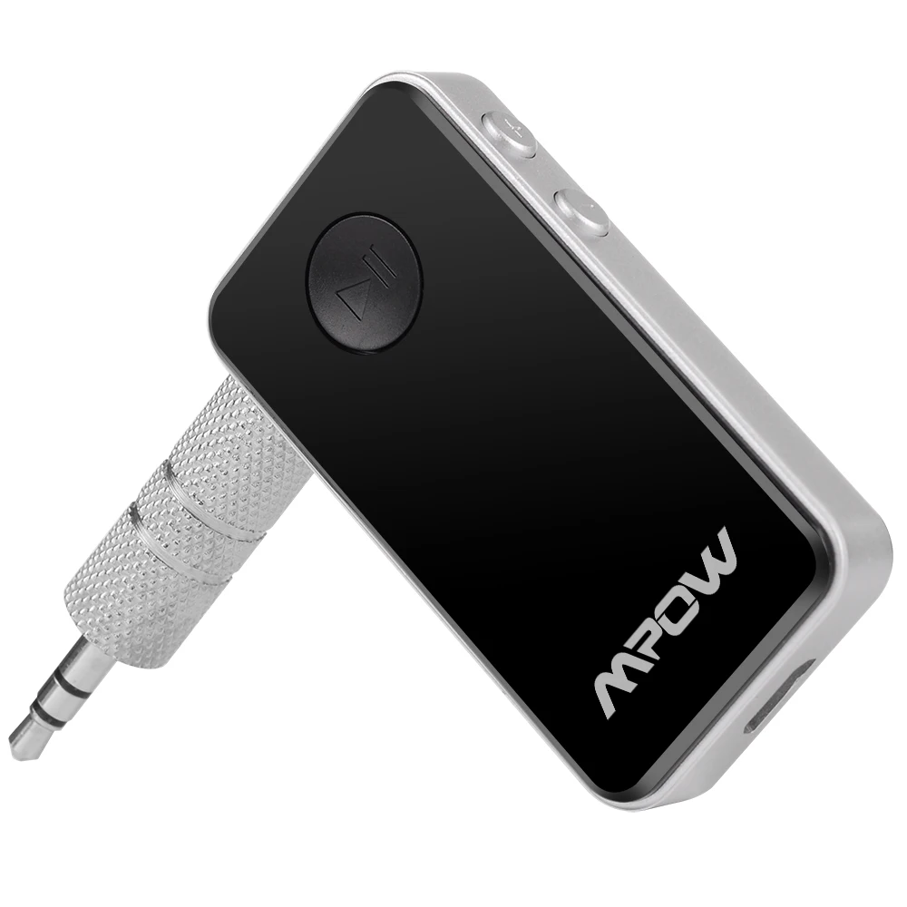 Mpow Bluetooth 4,0 приемник беспроводной 3,5 мм аудио адаптер Встроенный аккумулятор Bluetooth музыкальный приемник для наушников Динамик ТВ ПК