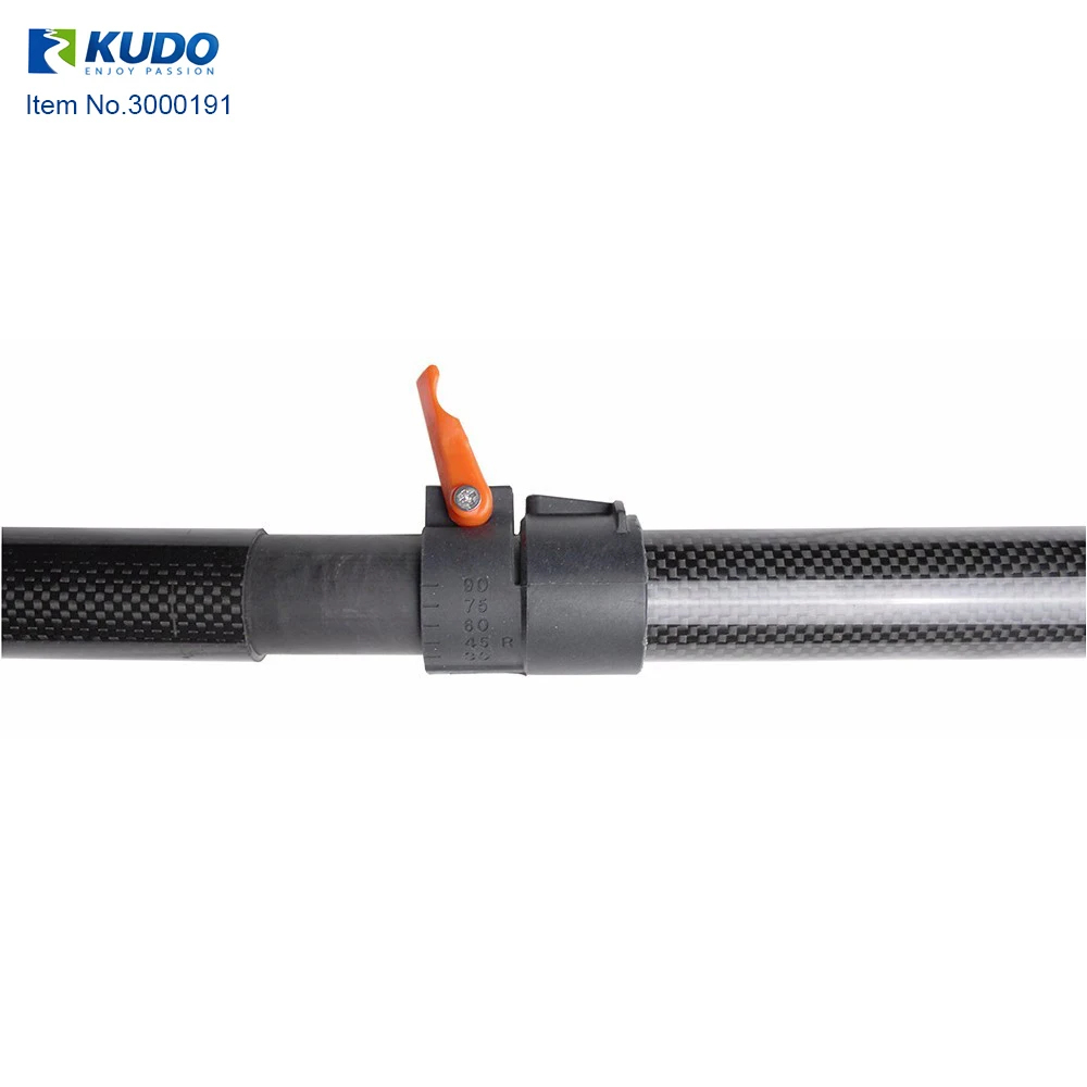 Весло для Каяка спорта 100% Углеволокно 10 см регулировка с бесплатным чехлом |