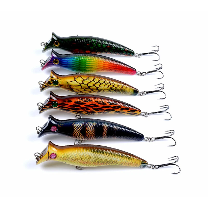 

3D Colorful Bionic Road sub-bait Remote Floating Bait Seawater Fishing Bait Lake Fishing Shallow Water Fish Special