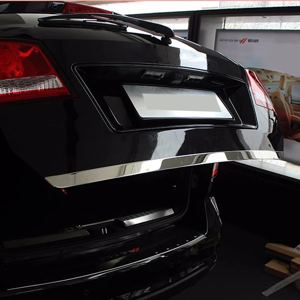 Для Fiat Freemont для Dodge Journey 2009- хромированная Задняя Крышка багажника для задней двери отделка хвостовых ворот литье стикерная наклейка