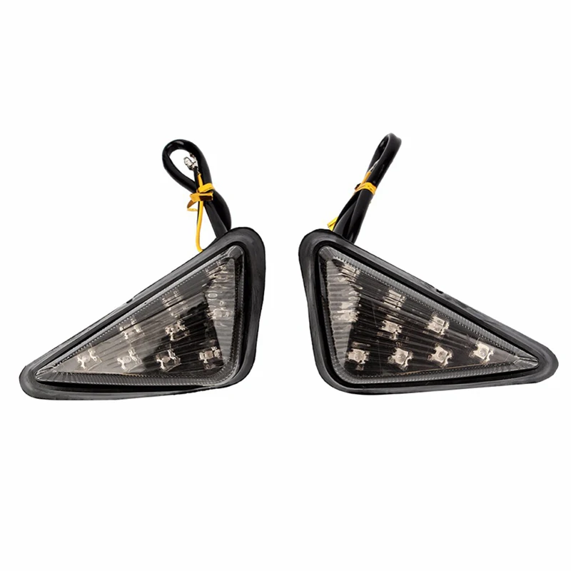 Мотоциклетные светодиодсветодиодный поворотные сигналы огни дымсветильник ый