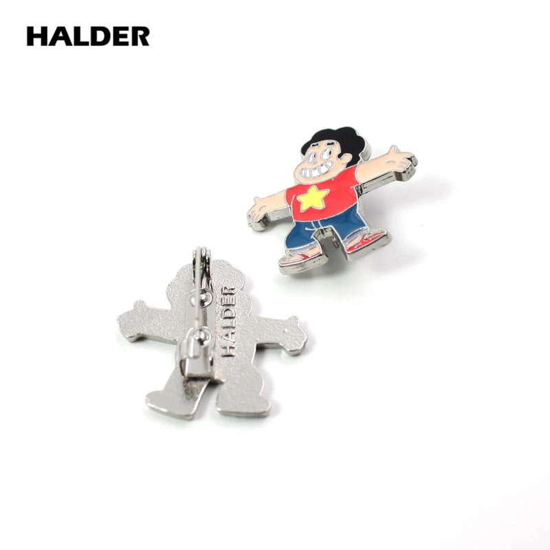 BR0050 halder аниме Стивен кварц Вселенная Броши мультфильм мальчик модные украшения шпильки нагрудные значок аксессуар подарок