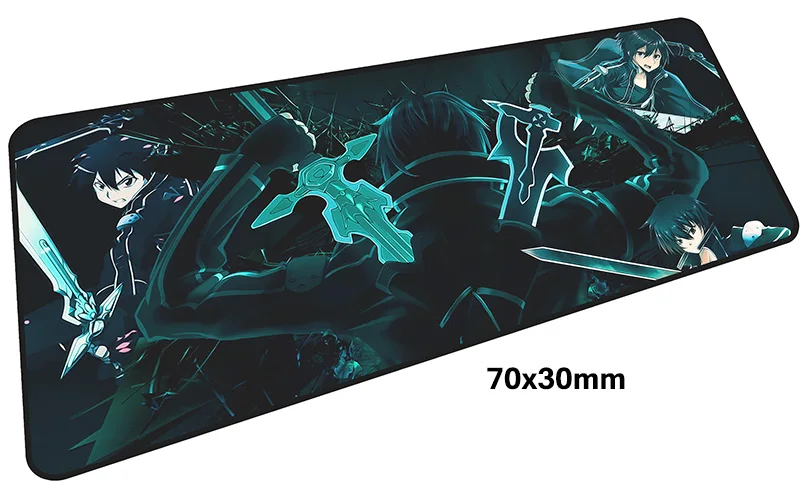 Sword Art Online коврик для мыши геймер 700x300 мм notbook коврик для мыши большой игровой коврик для мыши kiito Большой Коврик Для Мыши Компьютерный стол padmouse
