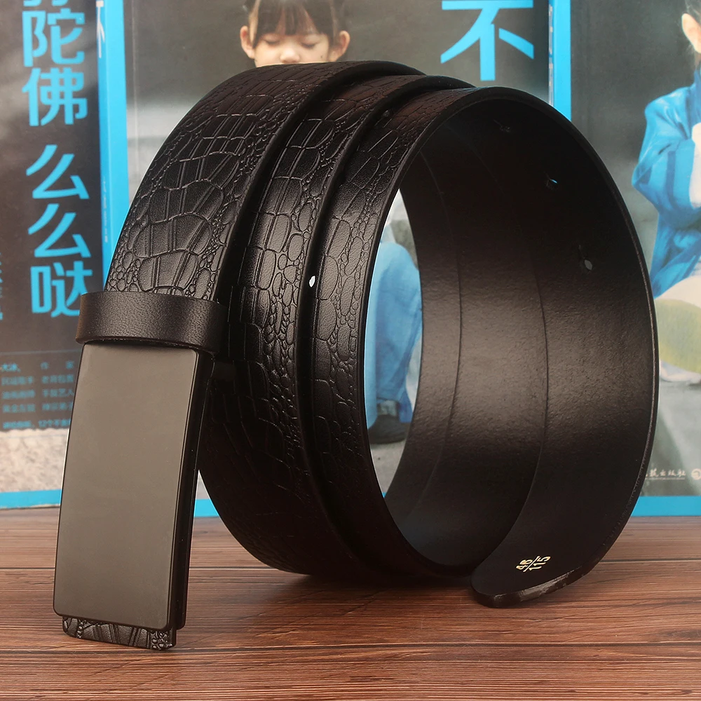 SLiGOLEEE мужской ремень из коровьей кожи дизайнерский высокого качества Ceinture Homme Cinto