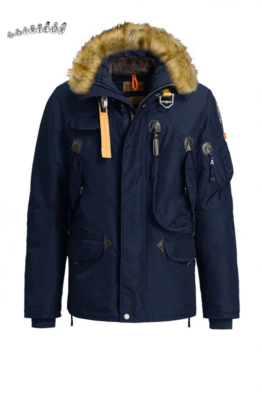 2016 Зимняя теплая походная пуховая куртка мужская средняя правая рука джемпер