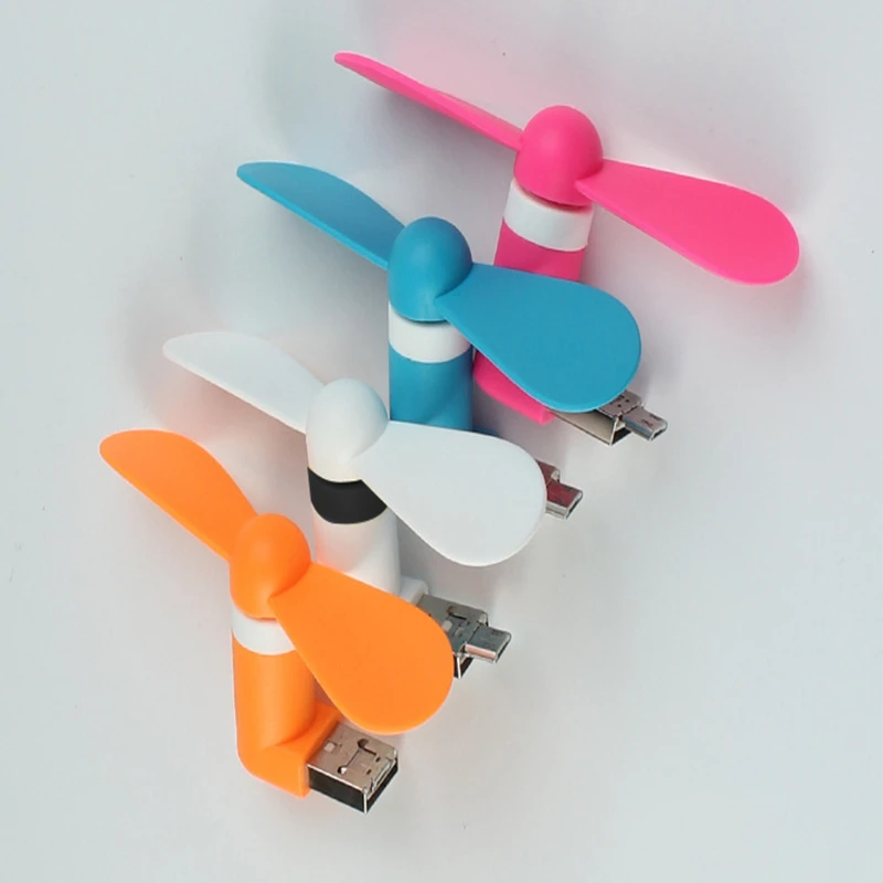 Мини-вентилятор USB Micro портативный usb-вентилятор охлаждения гаджет для
