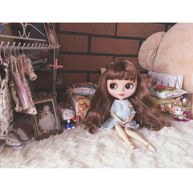 1 шт. металлическая вешалка для одежды кукол 1/6 Blyth Pullip Barbies Azone кукольная мебель
