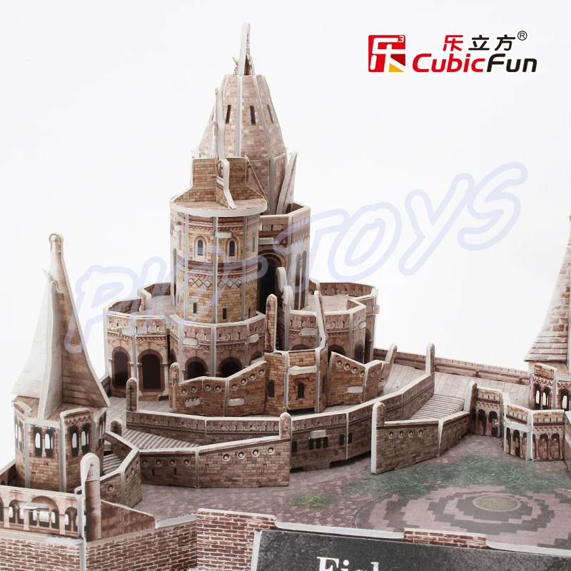 Новогодний подарок Matyas-Templom Halaszbastya 3D головоломка модель для строительства сделай