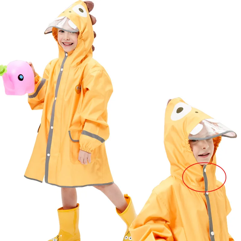 Детский непромокаемый плащ пончо для мальчиков и девочек 90 145 см|Плащи| |