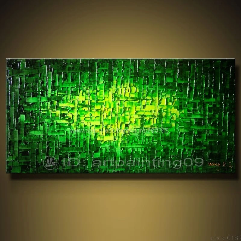 art oil painting Home Decoration Living Room Wall Pictures Knife modern abstract landscape palette large size | Дом и сад