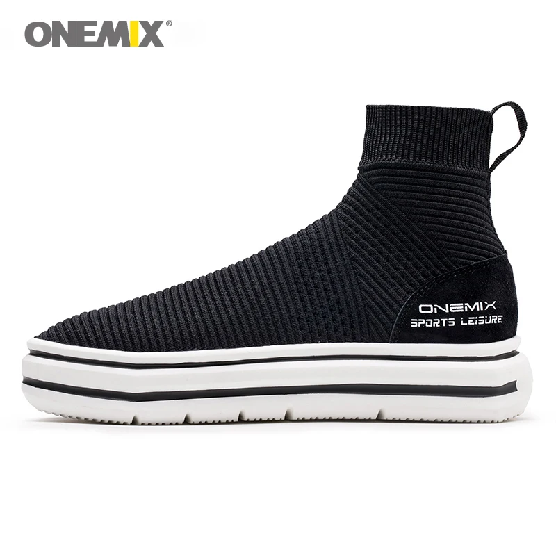 ONEMIX/осень-зима пара носков ботильоны Мужская прогулочная обувь увеличивающая