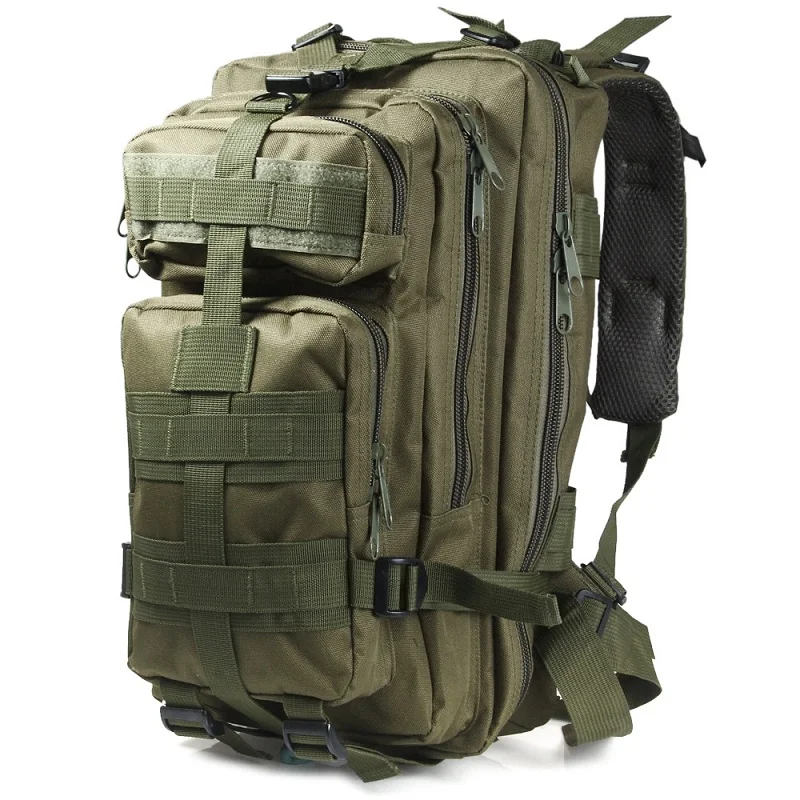 ARMY GREEN 3P тактический рюкзак военный рюкзак 600D Оксфорд спортивная сумка 30л для кемпинга альпинистская сумка путешествия Туризм рыболовные сумки Горячая Распродажа - Цвет: ARMY GREEN