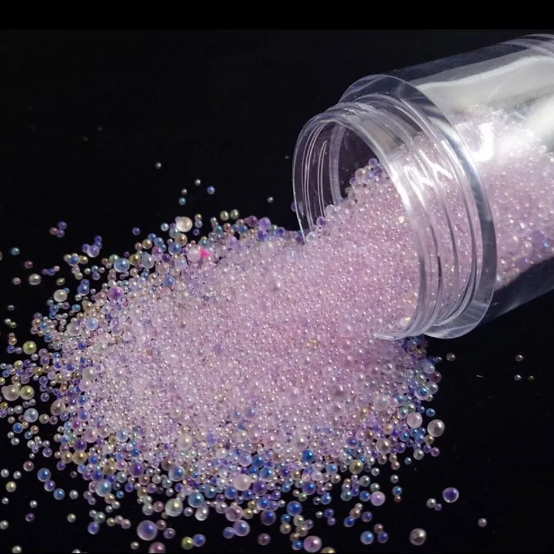 10 мл Хрустальные стеклянные бусины икры блестящие стразы для дизайна ногтей