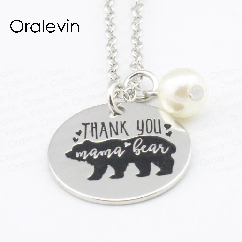 Вдохновляющий ручной штампованный Выгравированный Подвесной Ожерелье с