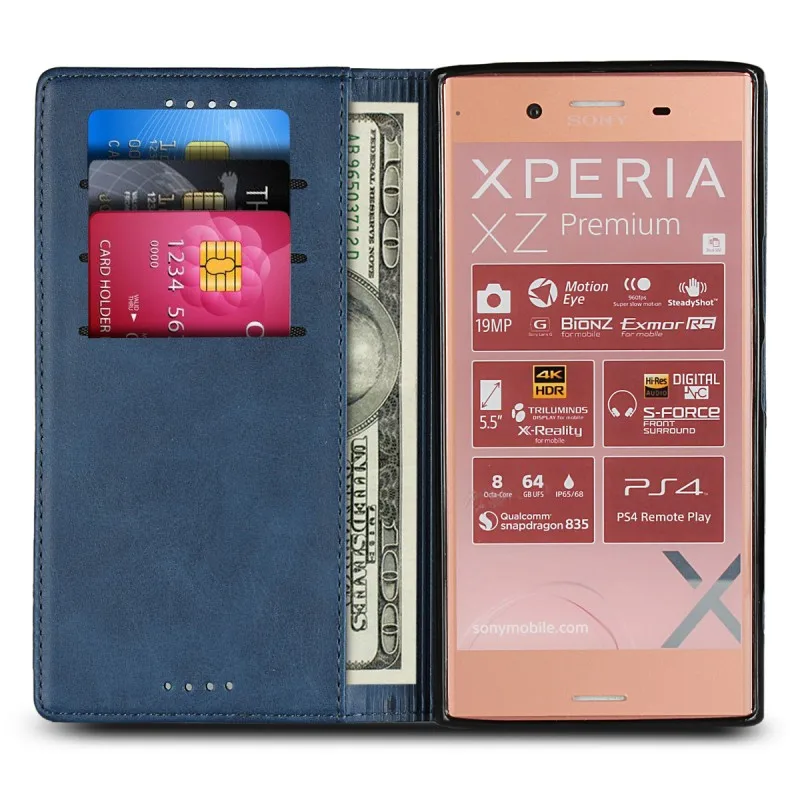 ICover чехол, Магнитный кожаный бумажник для sony Xperia XZ, Премиум чехол, мягкая оболочка для sony G8142 G8141, чехол, аксессуары для телефона, чехол