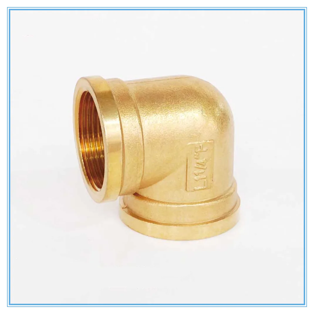 Женский х внутренняя резьба 1/8 &quot1/4&quot 3/8 &quot1/2&quot 90 град латунь локоть трубы разъем