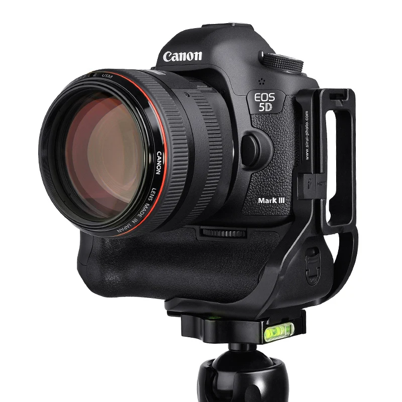 Sirui БЫСТРОРАЗЪЕМНАЯ пластина L кронштейн для камеры Canon 5D Mark III вертикальный