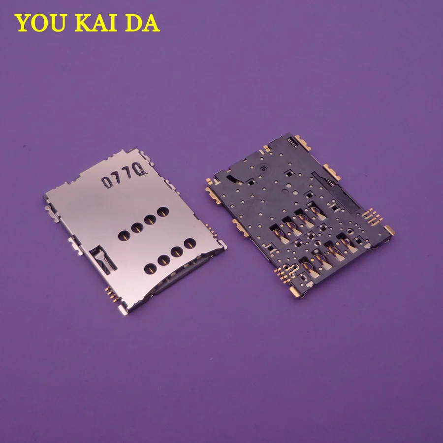 1 шт./лот держатель слота для Sim карты Лоток Samsung W2013 B9388 N8000 p6200 P3100 P1000 разъем чтения