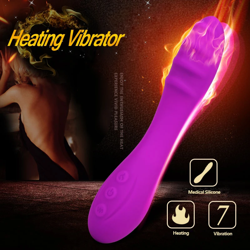 Orgart вибратор эротические игрушки силиконовые нагрева фаллоимитатор