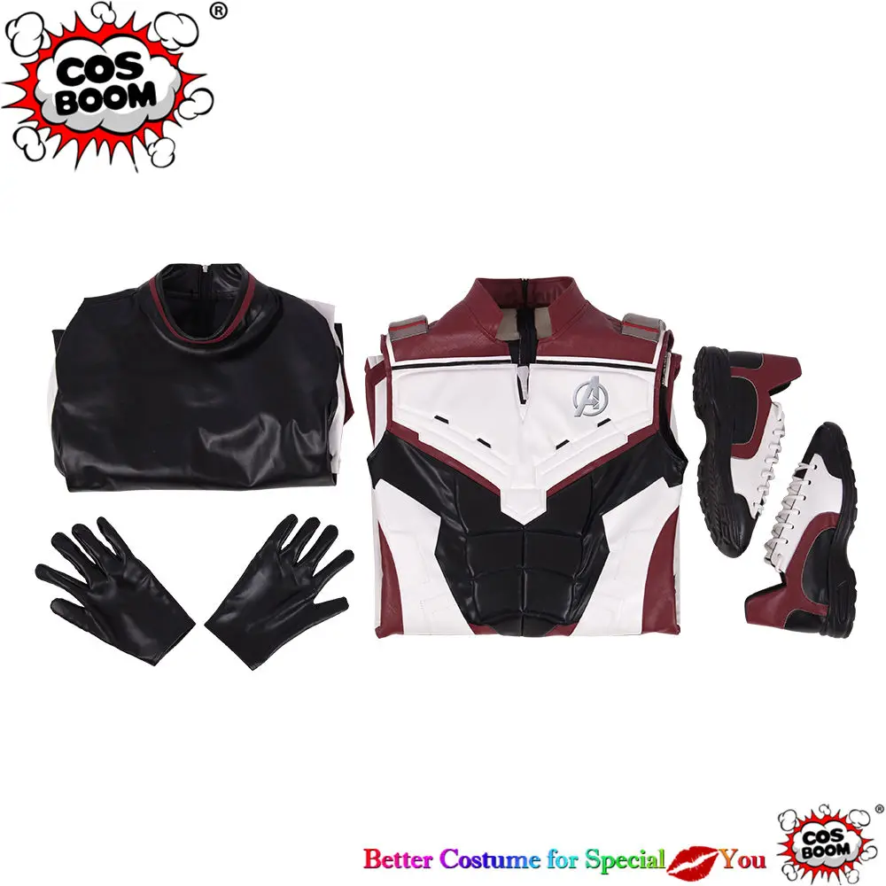 COSBOOM Новое поступление Мстители 4 Endgame Квантовая область костюмы косплей Капитан