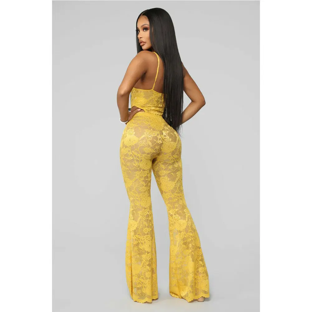 Комплект из 2 предметов: боди на тонких бретельках с кружевом + эластичные