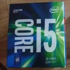 Intel Core i5 7 серии процессор 7400 в штучной упаковке Процессор LGA 1151 Land FC 14 нанометров