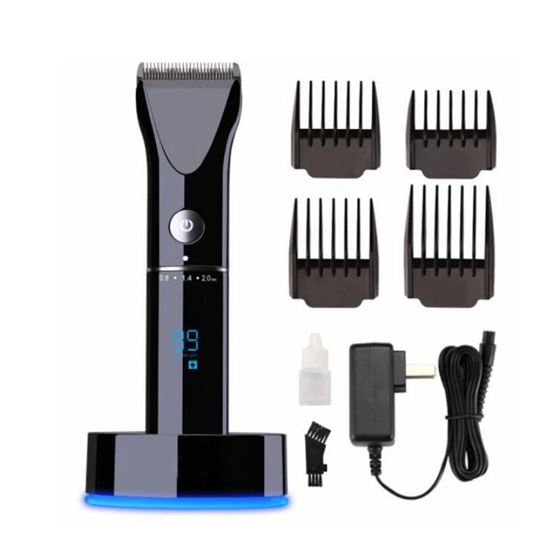 100-240V Turbo Rechargeable Hair Clipper Professional Trimmer for Men Electric Cutter Cutting Machine Barber Salon F17 | Бытовая