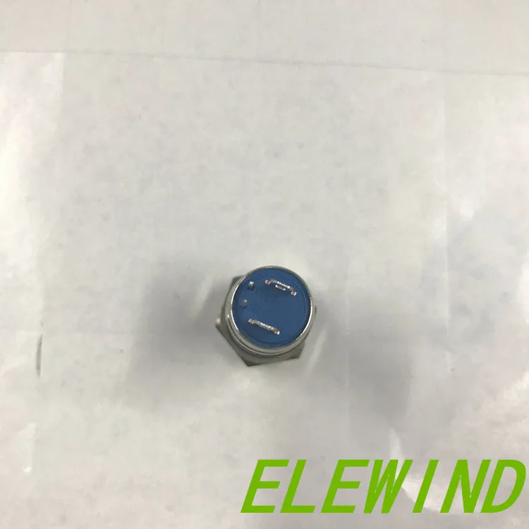 Кнопочный переключатель ELEWIND 12 мм Кольцо освещенное (PM121H-10ZE/J/W/2 8 В/с) |