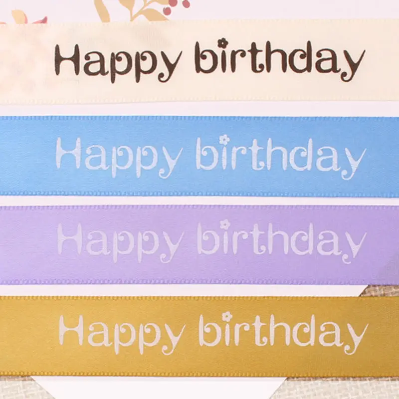 Лента из полиэстера с цветочным принтом для выпечки ширина 2 см|Ленты шитья| |