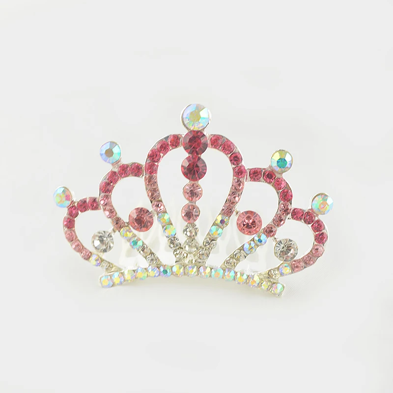 New Romantic Silver Color Hair Combs Rhinestone Women Girl Hairpins Wedding Accessories Female Women's Jewelry | Украшения и