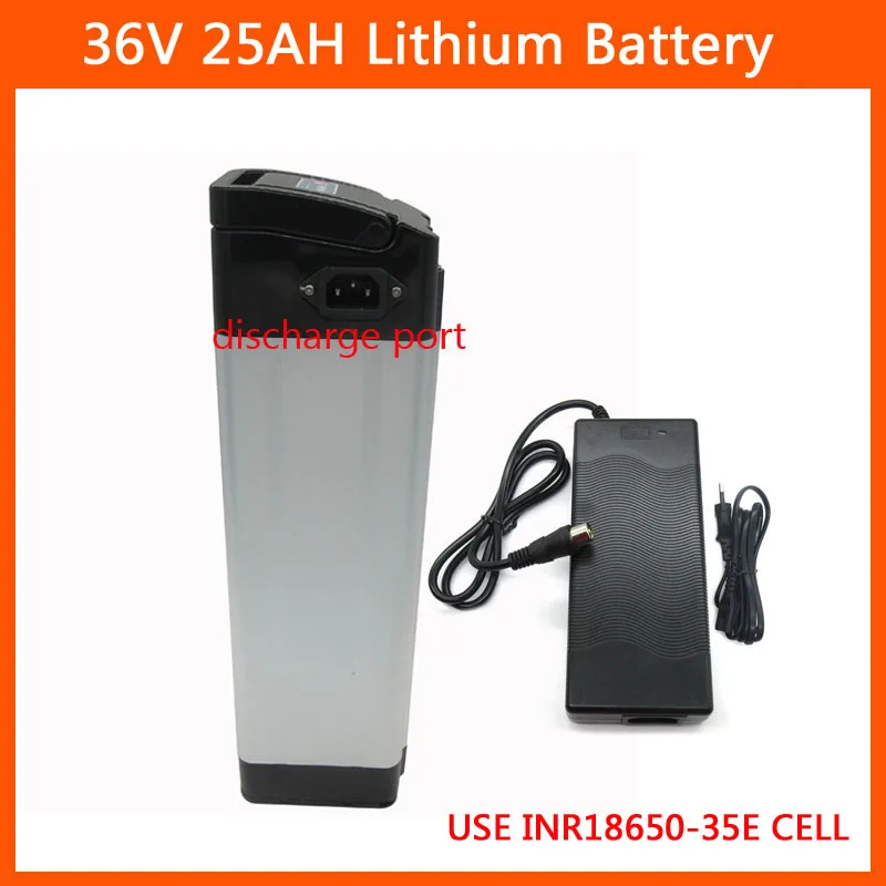 

Free customs duty 1000W 36V 25AH scooter battery 36V 24.5AH li-ion battery Use samsung 35E 18650 cells 30A BMS TOP discharge