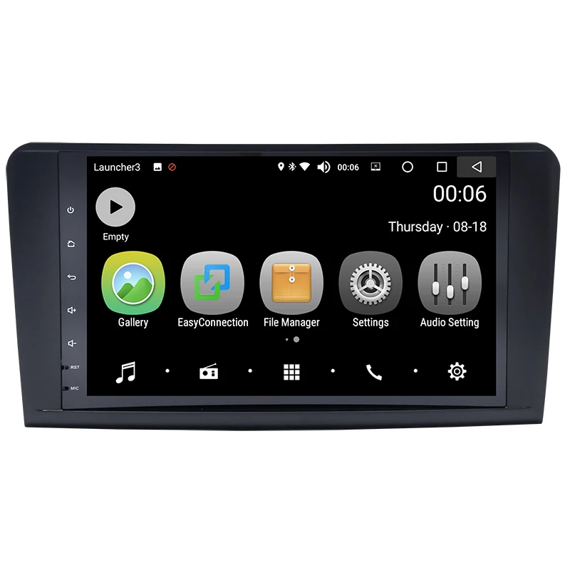 Автомобильный мультимедийный плеер GPS Android 8 0 4G/32G 2 Din для Mercedes/Benz