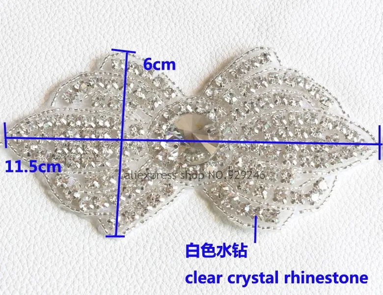Бесплатная доставка 2 шт./упак. Последняя Мода узлом бабочкой прозрачного