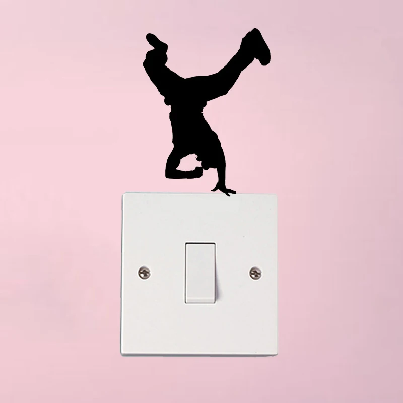 Стикеры с переключателем для музыкальных танцев в стиле хип хоп|sticker decal|switch