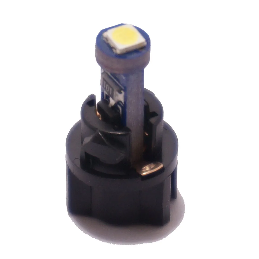 6 шт. неполярность CANBUS T5 LED 3030smd лампа с поворотным замком гнездо клиновидная база