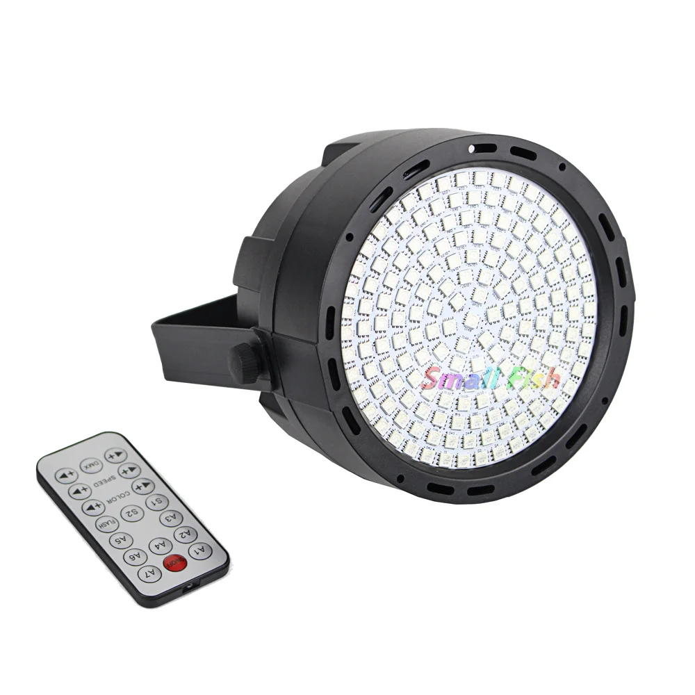 Par светодиодный 169 RGB Смешанные цвета стробоскоп черный свет дискотека для