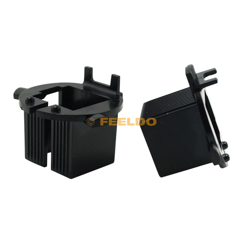 FEELDO 2pcs автомобильный H7 HID Ксеноновые лампы для установки дальнего света адаптер