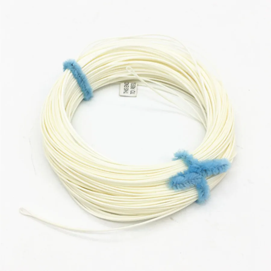 Fly Fishing 2 сварных петли WF 1 2 3 4 5 6 7 8 9WT Fly Fishing Line 100 футов Вес вперед плавающая Летающая леска много цветов