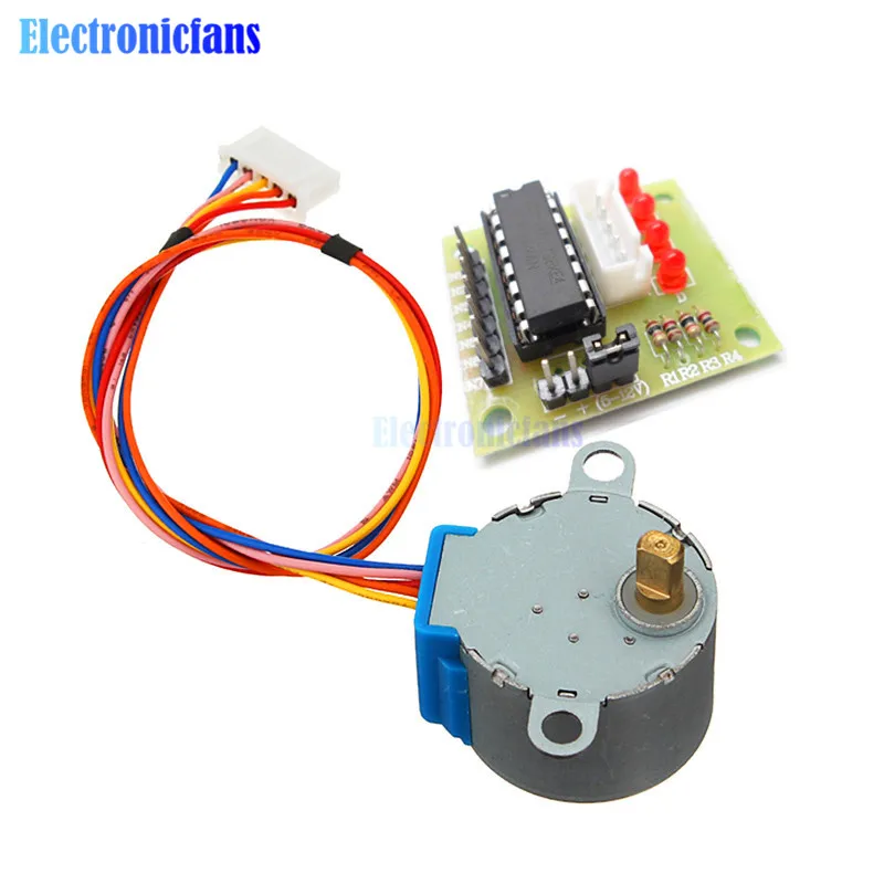 Шаговый Мотор + плата шагового двигателя ULN2003 12 В 28BYJ 48 для Arduino|motor drive board|motor modulemotor