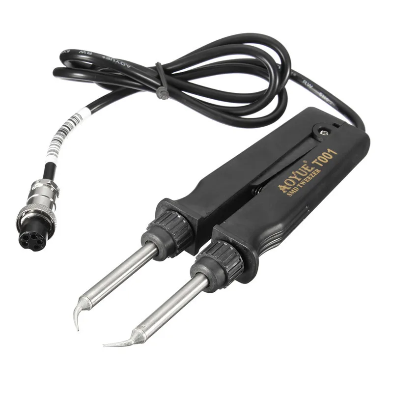 T001 SMD Пинцет для паяльной станции AOYUE 950|tweezers smd|tweezer solderingtweezers station |