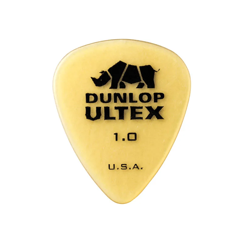 Standard 1.00mm 1 шт. Dunlop медиатор для гитары Ultex standard/Sharp/triangle/Plectrum 0,6 мм-1,14 мм медиатор для гитары аксессуары для гитарных частей - Цвет: Standard 1.00mm